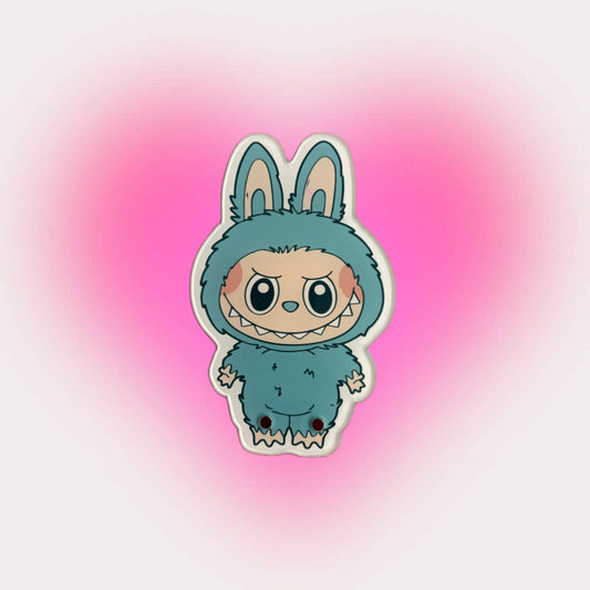Teal Labubu Tile