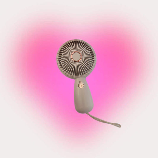 Light Brown Hand Fan
